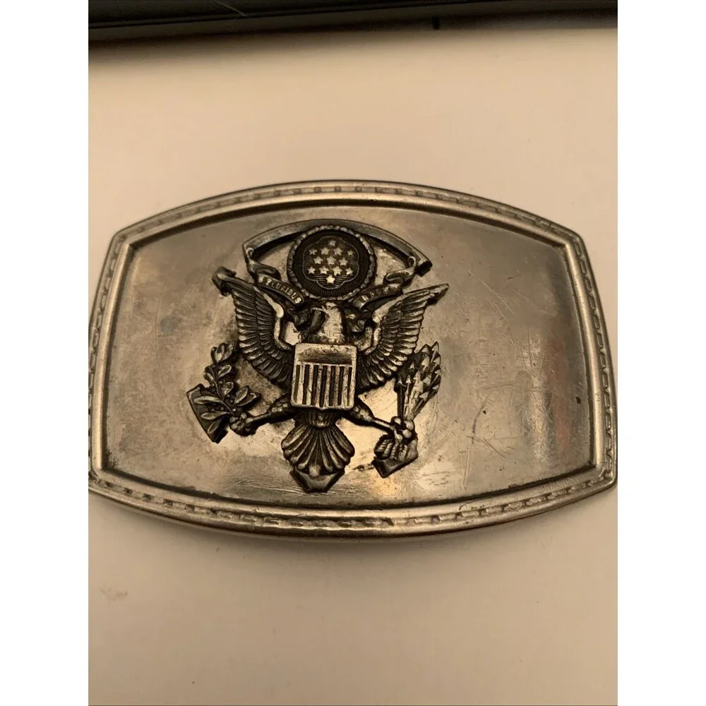 Metal American Eagle Belt Buckle (LG-13)
